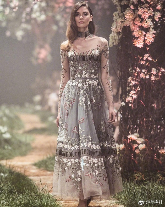 Paolo Sebastian spring 2018唯美礼服图片