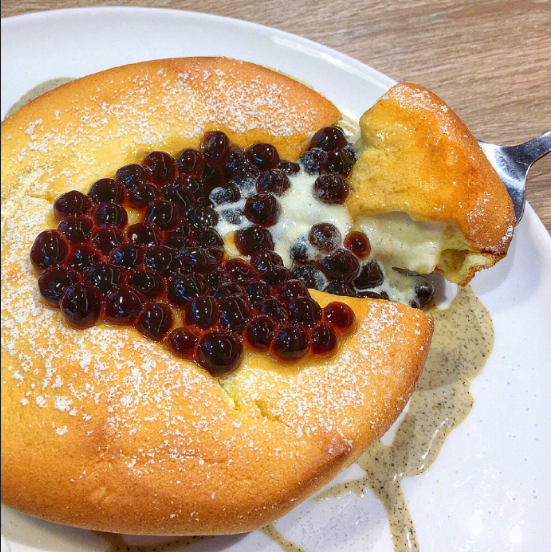 台湾珍珠奶茶甜品小吃图片