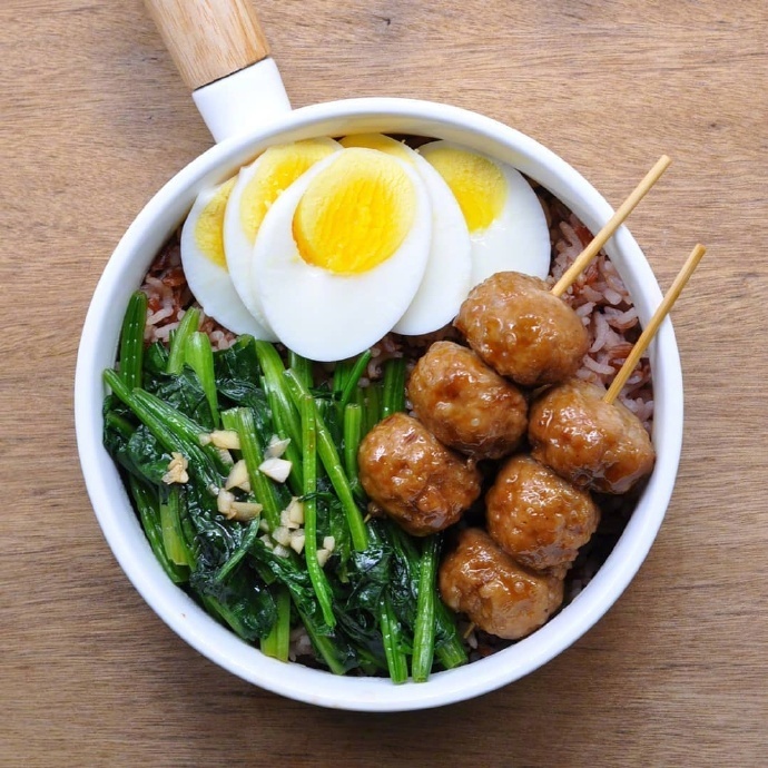 让人食欲大开的简单米饭套餐