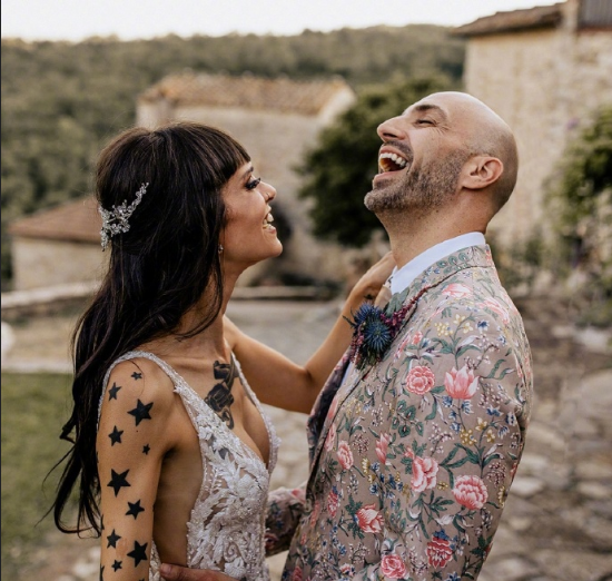 欧美情侣婚纱照图片