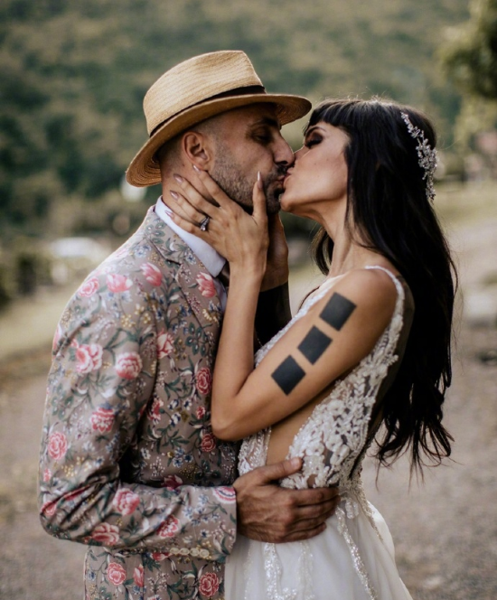 欧美情侣婚纱照图片