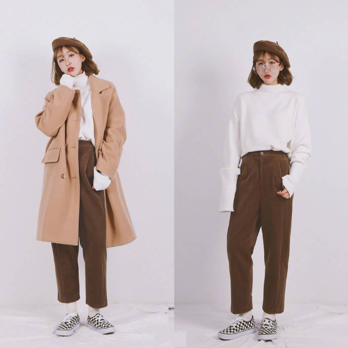 深秋少女的温暖搭配指南