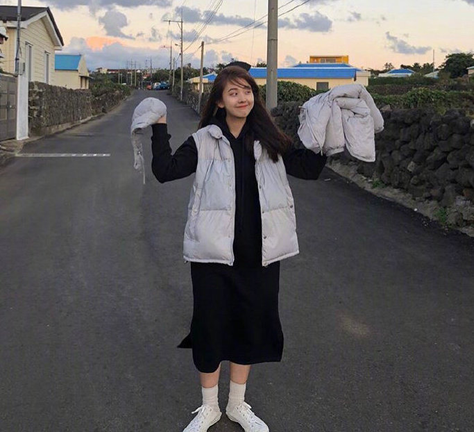 甜美系女孩的秋冬穿搭日常