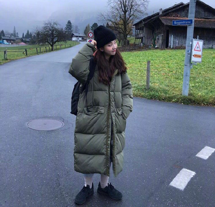 甜美系女孩的秋冬穿搭日常