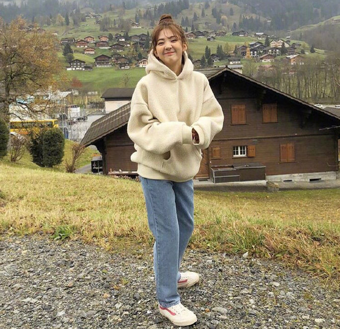 甜美系女孩的秋冬穿搭日常
