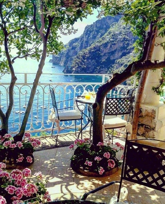 好看的意大利小镇Positano风景图片