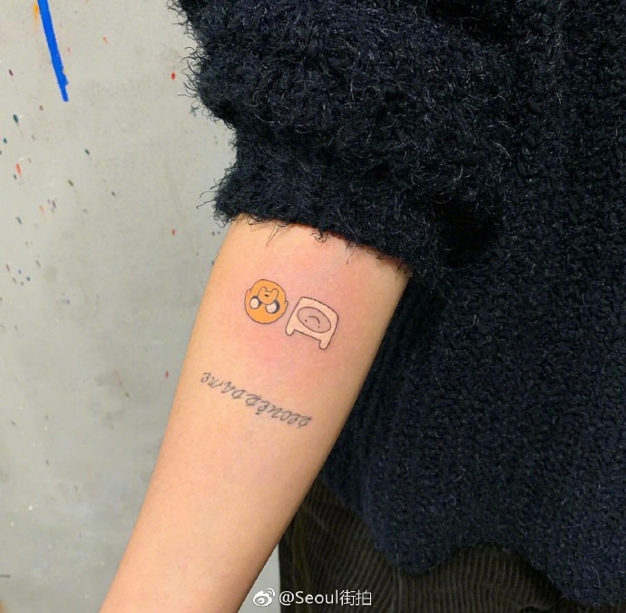 充满童趣的小纹身图案设计