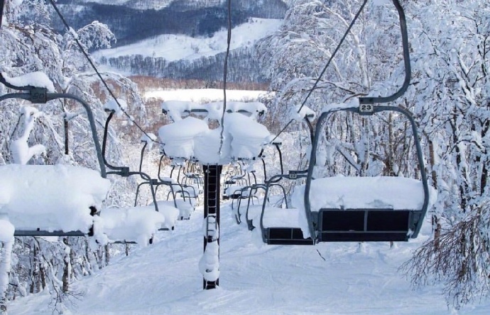 2018北海道雪景图片