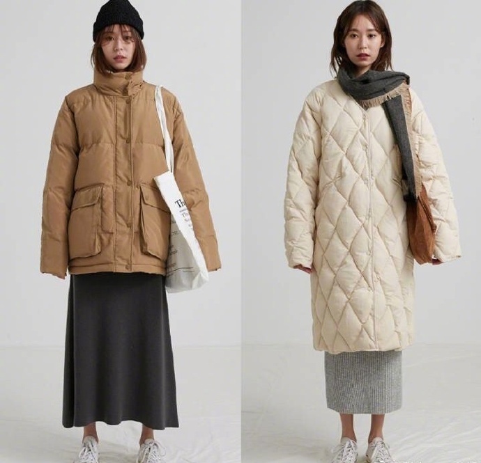 羊羔毛翻领夹克棉服大衣搭配Look
