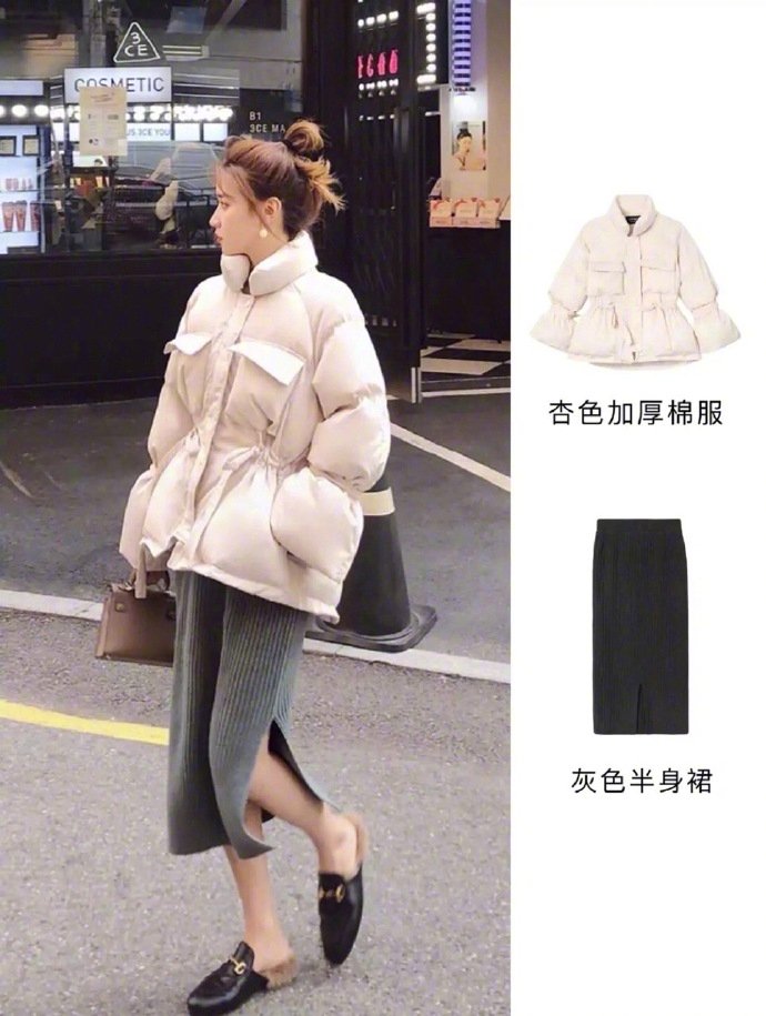 保暖时髦的时尚冬季穿搭图片