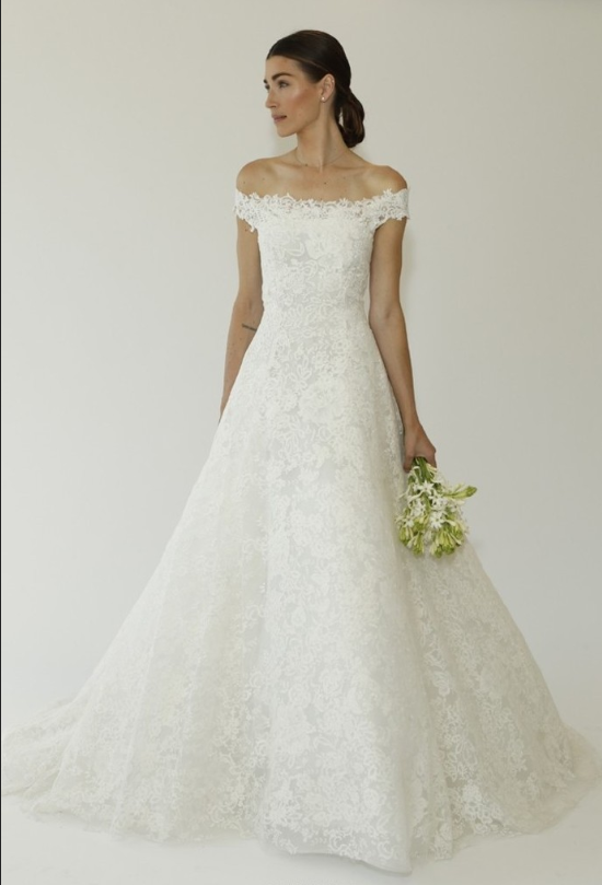 Oscar de la Renta婚纱图片 女人穿上婚纱的那一刻是
