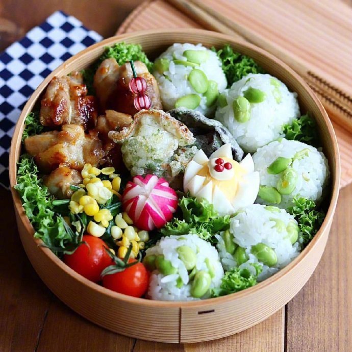 颜值高又好吃的饭团图片