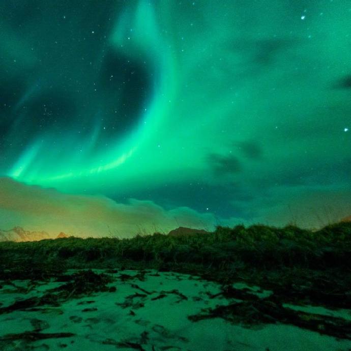 芬兰Kakslauttanen Arctic Resort冰屋酒店风景图片