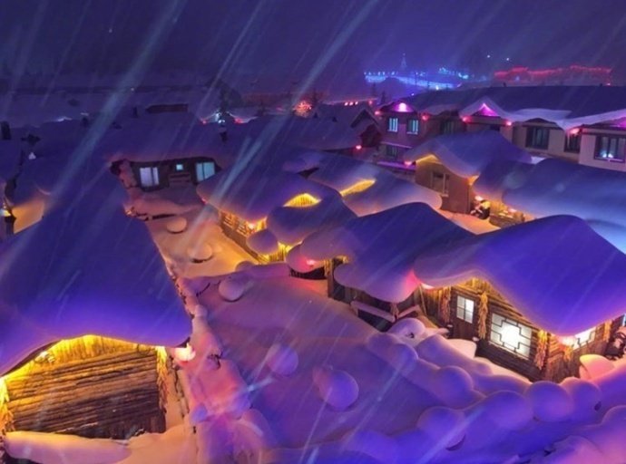 黑龙江牡丹江双峰林场中国雪乡风景图片