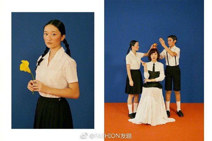 台湾美女明星陈嘉桦Ella《MilkX》复古封面图片
