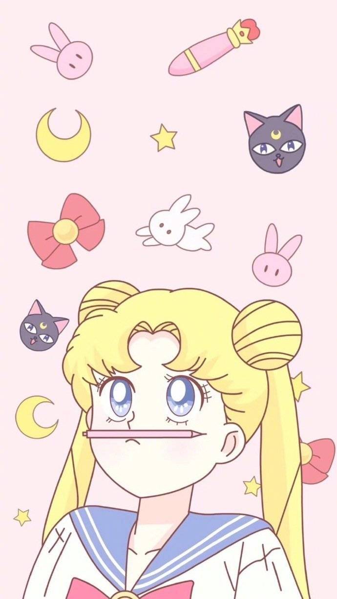 美少女战士头像图片 要永远保持一颗少女心鸭