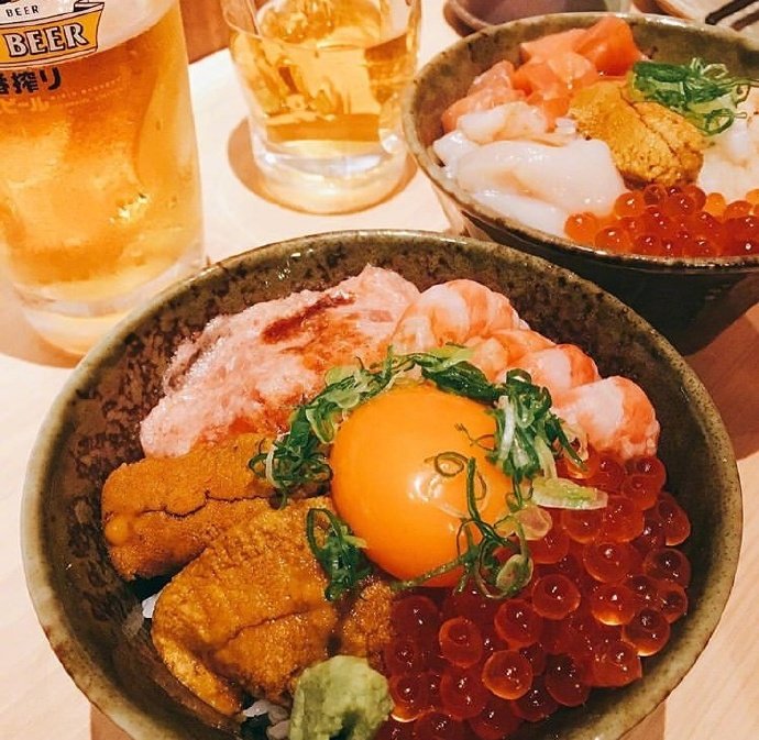 好想吃大虾和鳗鱼饭图片