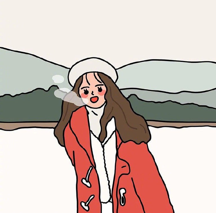 漫画美女头像图片女孩子嘛 上进 努力 有出息