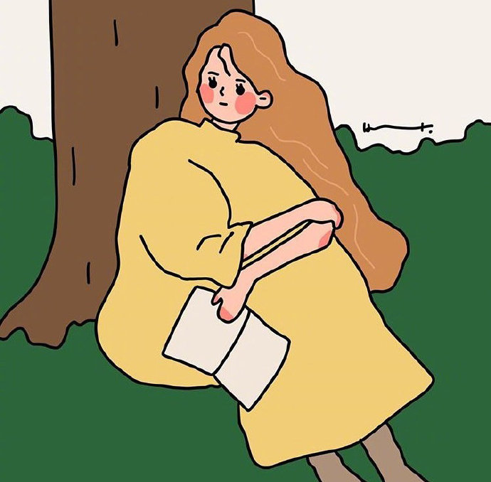漫画美女头像图片女孩子嘛 上进 努力 有出息