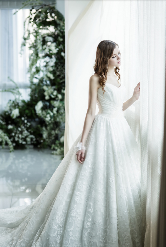 D-her Wedding Collection唯美白色婚纱图片