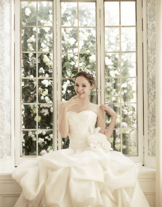 D-her Wedding Collection唯美白色婚纱图片