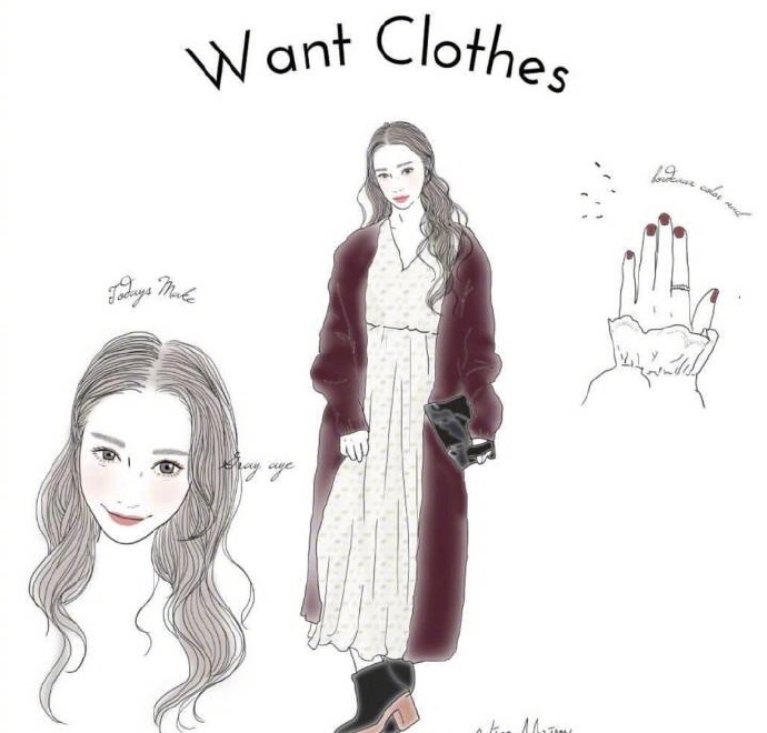 插画家笔下时髦女生搭配要点日记