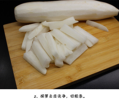 促消化还开胃的泡菜萝卜的做法