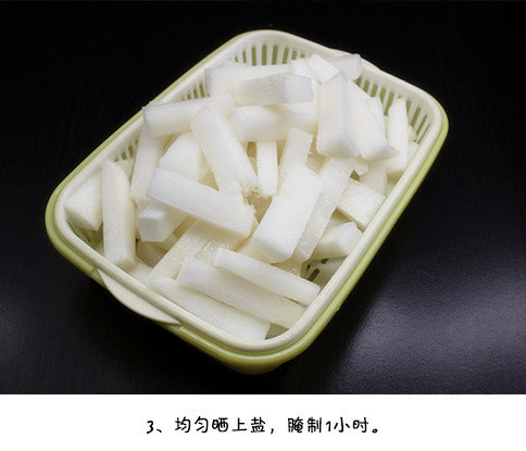 促消化还开胃的泡菜萝卜的做法