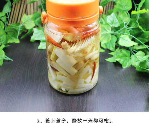 促消化还开胃的泡菜萝卜的做法