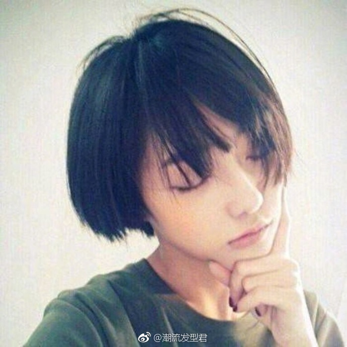 短发美女头像集 好看的美女头像图片