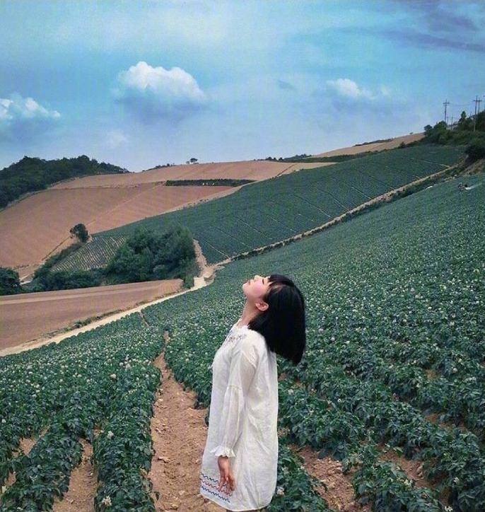 长发小仙女头像图片