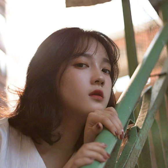 清纯可爱的微信美女头像图片