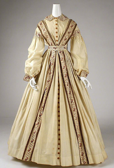1860年代欧美女性的日常服饰美图