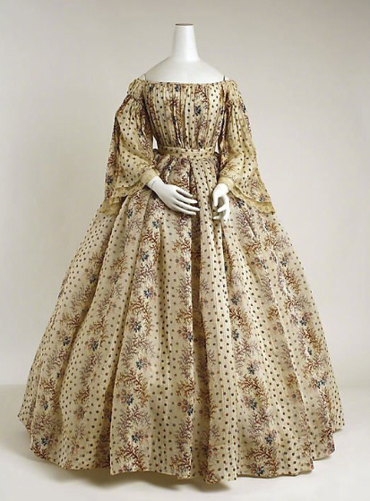 1860年代欧美女性的日常服饰美图