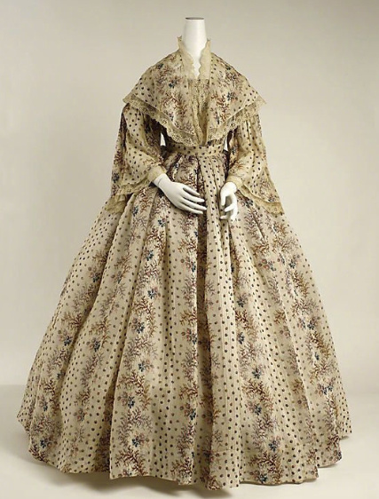1860年代欧美女性的日常服饰美图