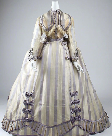 1860年代欧美女性的日常服饰美图