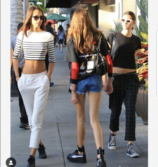 欧美美女图片 欧美模特街拍图片