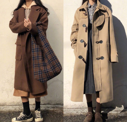适合娇小女生的清纯学生风穿搭参考