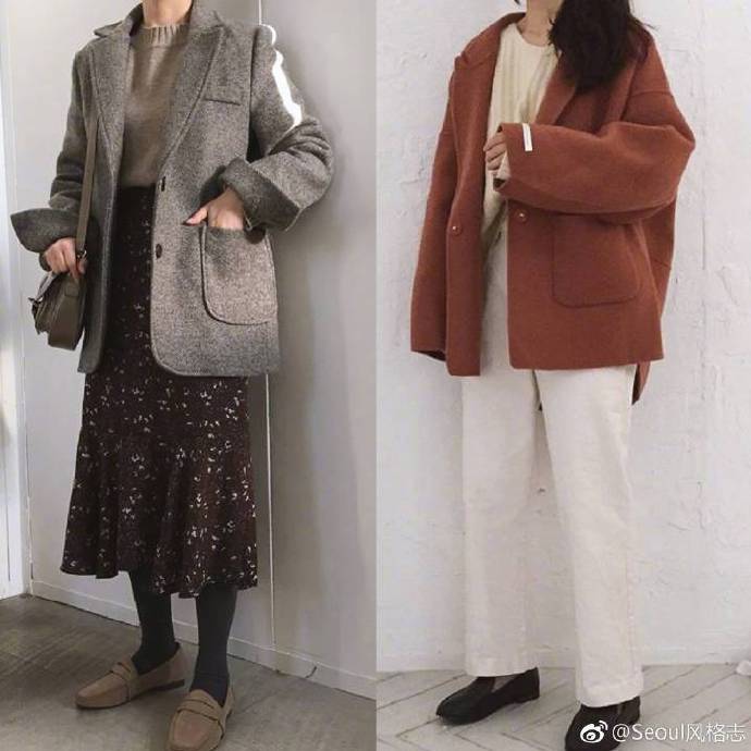 大地色冬天穿搭绝对不会出错的选择