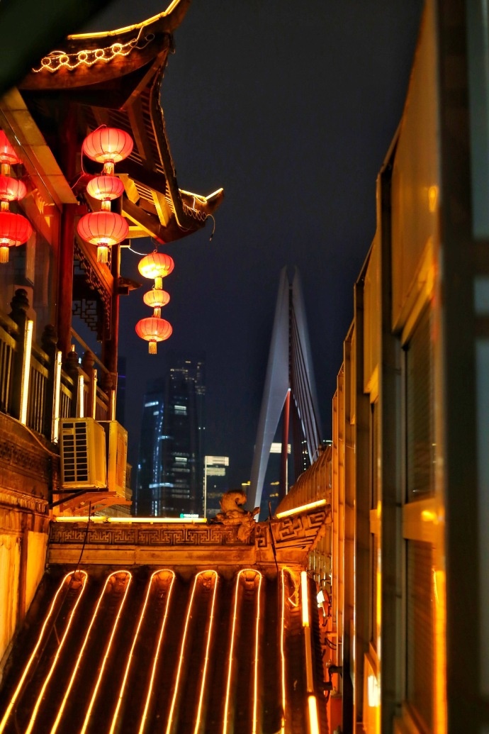 重庆洪崖洞夜景图片