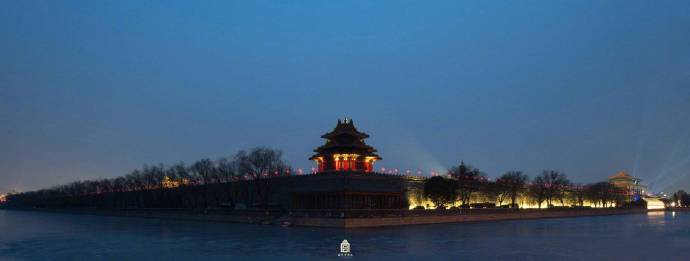 故宫紫禁城上元节美景图片