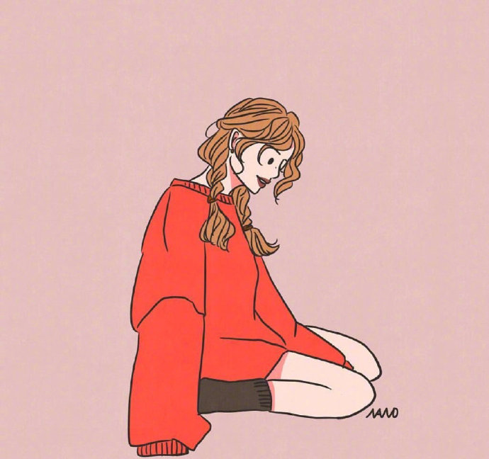 插画师画笔下的精致女孩头像图片