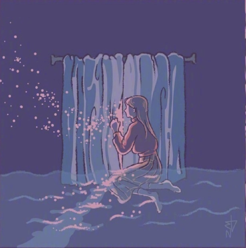 qq爱情头像图片 如果可以被保护,谁愿意在风雨中