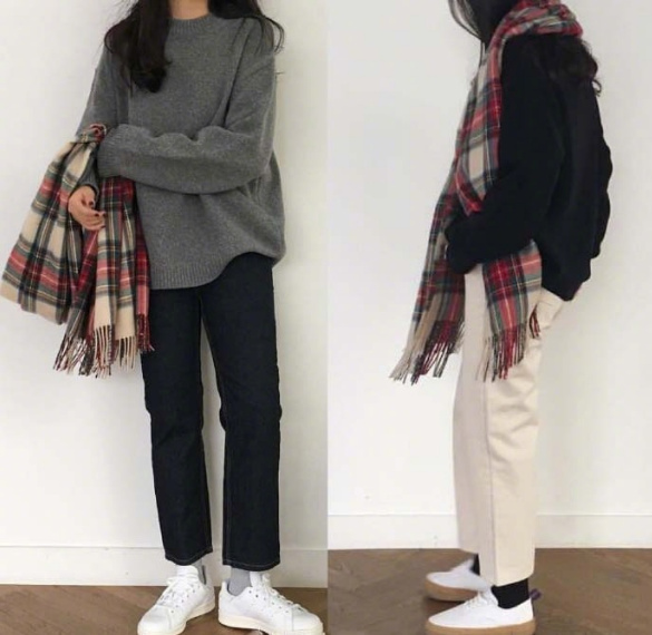 简约慵懒风五分钟出门系列穿搭参考
