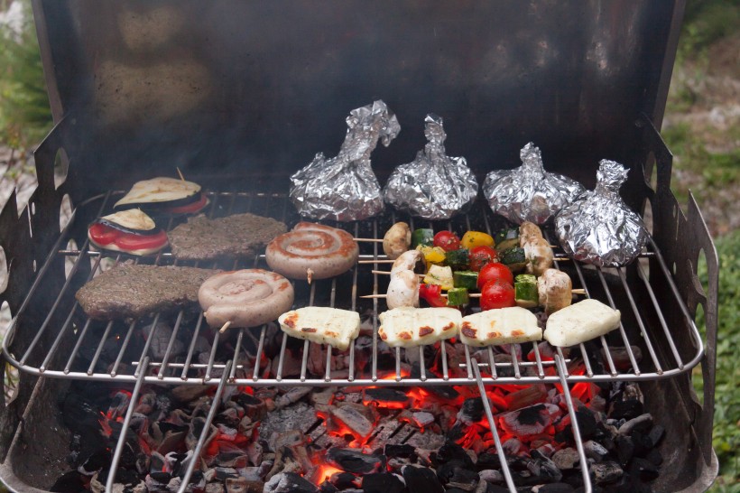 野外BBQ图片 又想骗我吃烤串系列