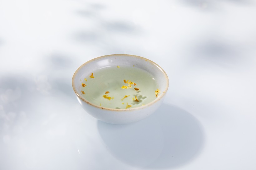 养生美白茶桂花茶图片