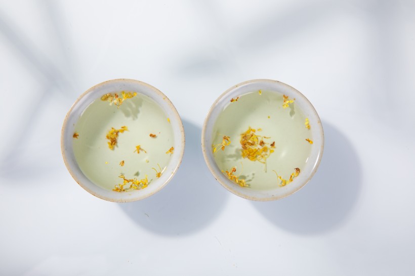 养生美白茶桂花茶图片