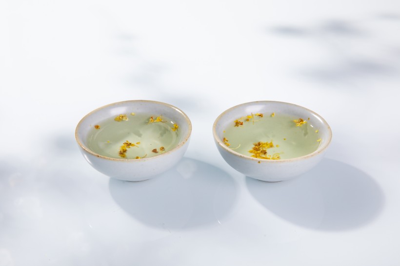养生美白茶桂花茶图片