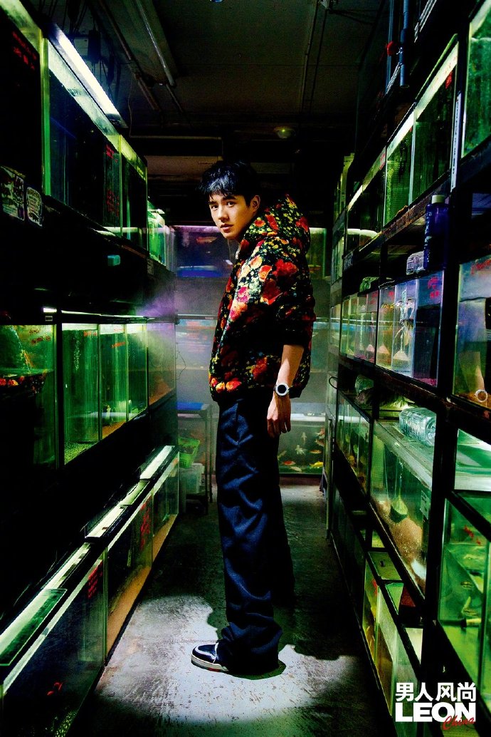 花样少年刘昊然登上《男人风尚LEON》3月刊封面图