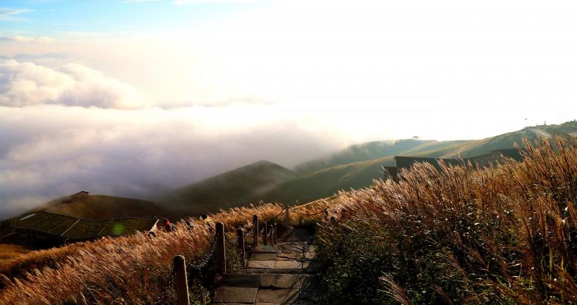 江西武功山云海自然风景图片